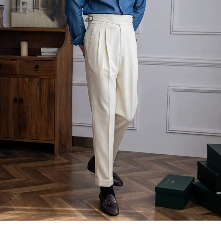 Italian Trousers - Creme