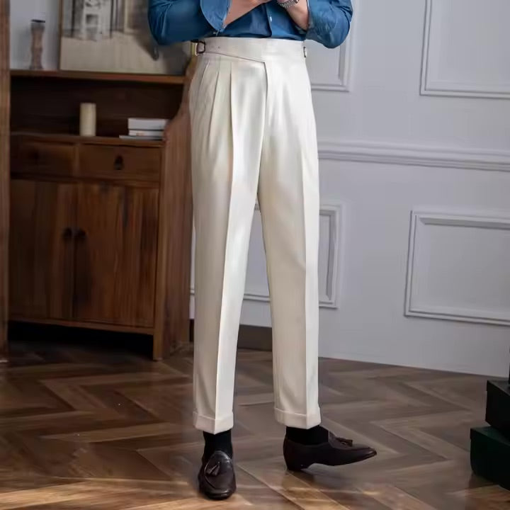 Italian Trousers - Creme