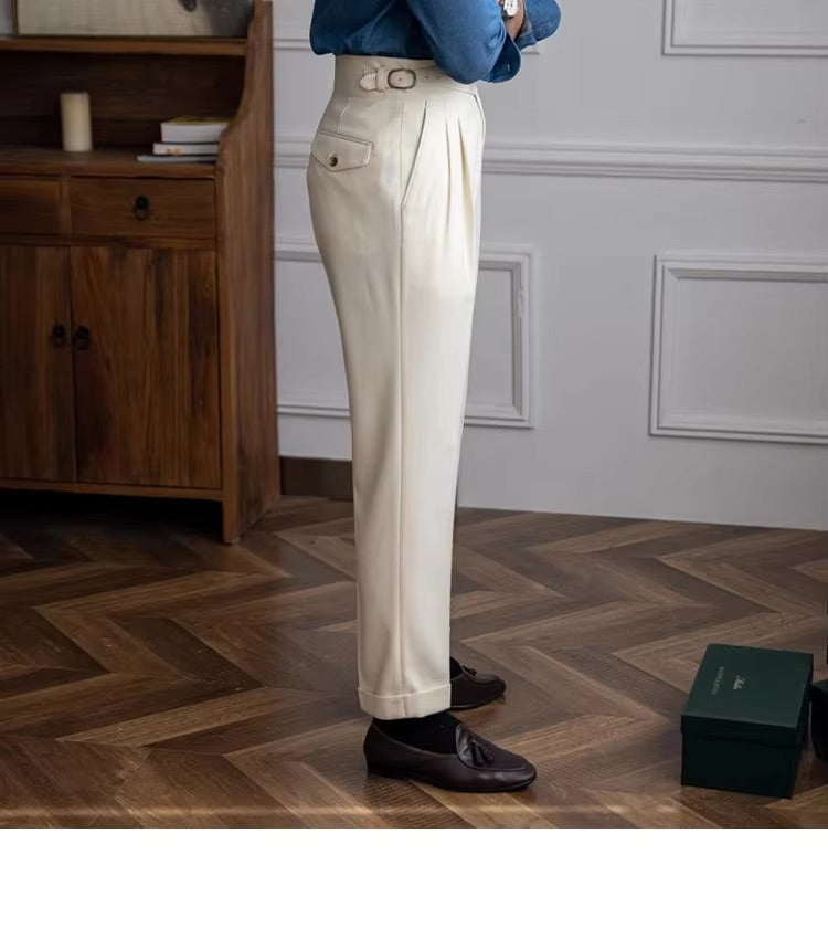 Italian Trousers - Creme