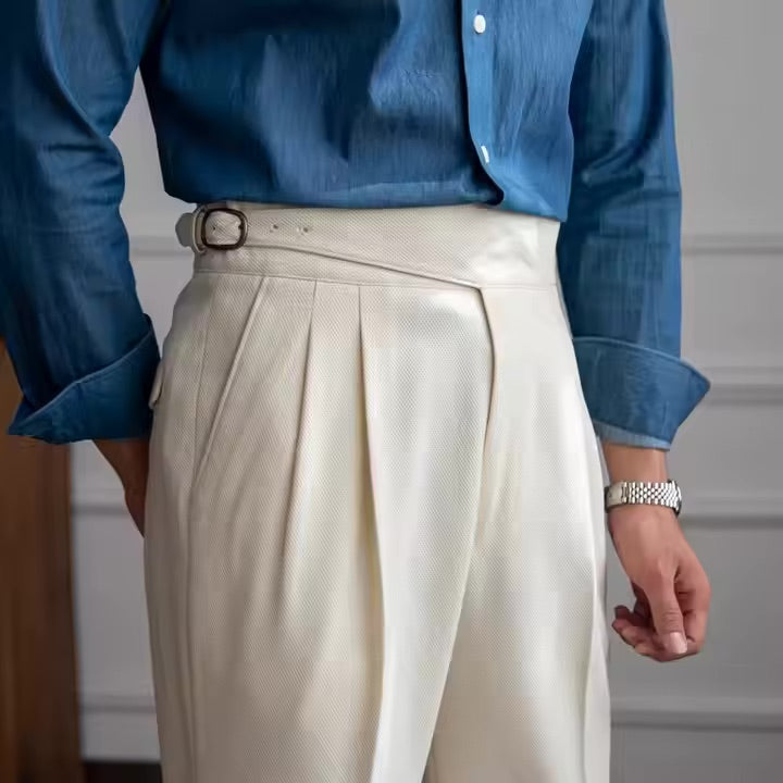 Italian Trousers - Creme